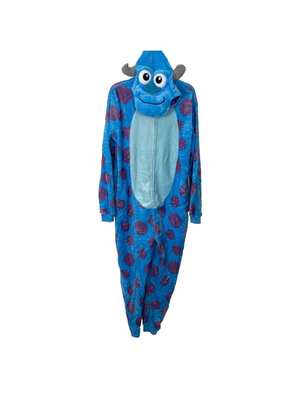 Monsters Inc. Sully Adult Jumpsuit Costume Size M Pajamas